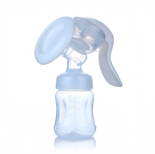 Advanced Manual Breast Pump with Wide Neck Bottle