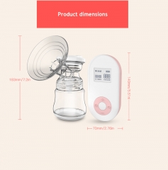 Wholesale Electric Breast Pump Double-Sided Full Silicone with Massage Function