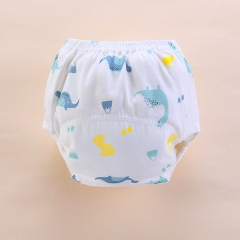 New Baby Underwear Print Learning Pants Baby Breathable Washable Baby Diapers Training Pants