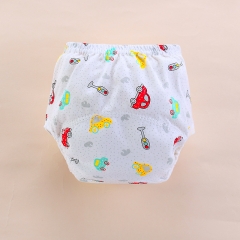 New Baby Underwear Print Learning Pants Baby Breathable Washable Baby Diapers Training Pants